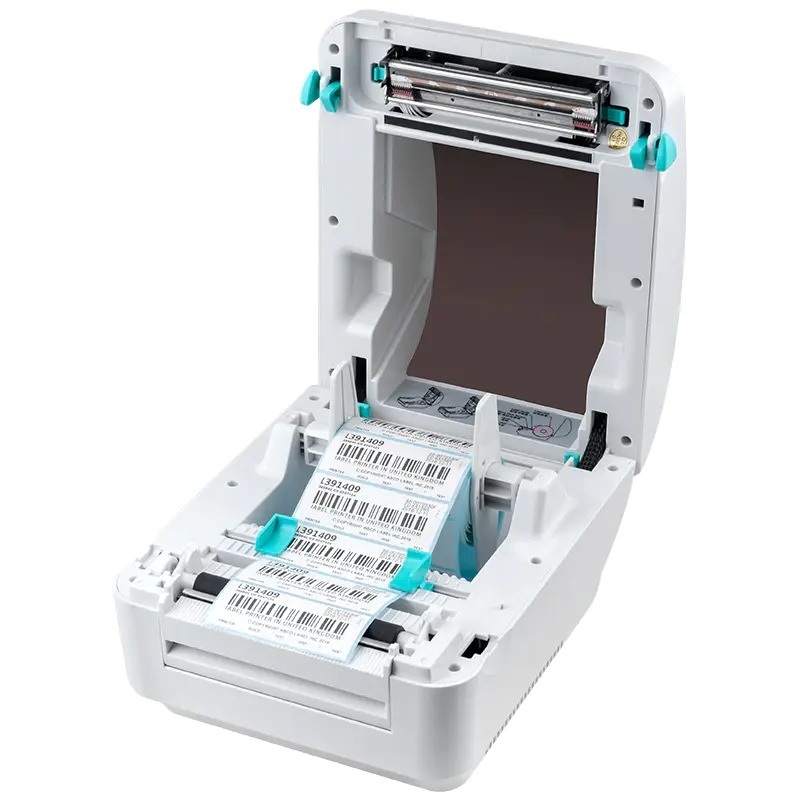 Máy in tem nhãn Xprinter XP-470B – Máy in mã vạch 4 inch tốc độ cao, tự động căn chỉnh giấy