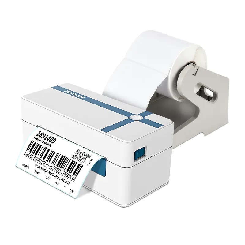 Máy in tem nhãn mã vạch Xprinter XP-D461B – Máy in tem vận đơn 4 inch tốc độ cao, thiết kế nhỏ gọn