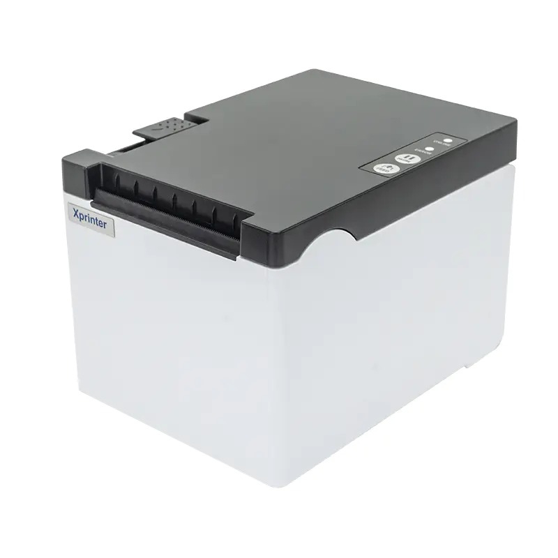 Máy in hóa đơn & tem nhãn Xprinter XP-Q302F – Máy in nhiệt 2 trong 1 hỗ trợ nhãn không đế, tốc độ cao