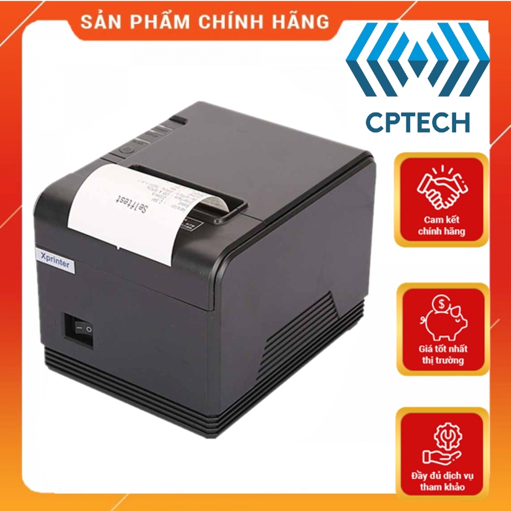Máy in hóa đơn Xprinter Q200 USB + LAN