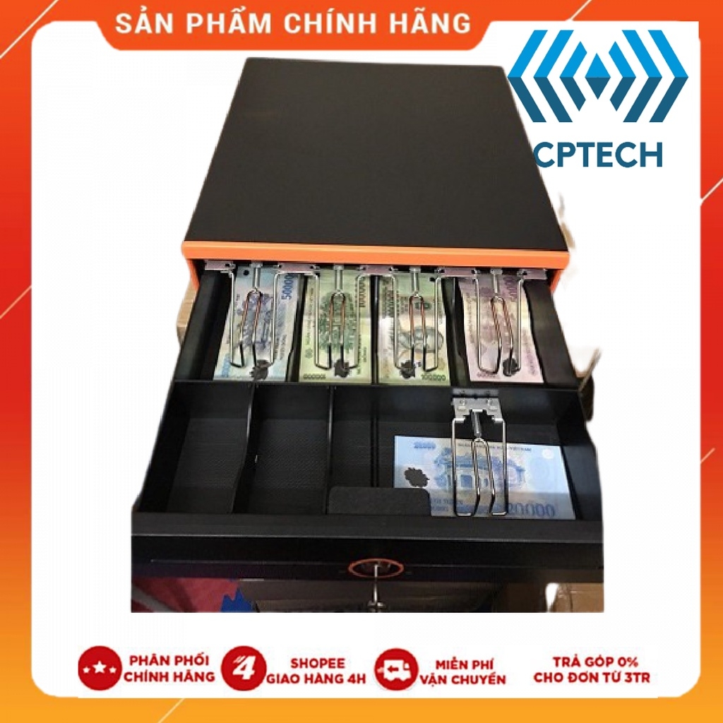 Ngăn kéo đựng tiền CPTECH CP358, két thu ngân giá rẻ