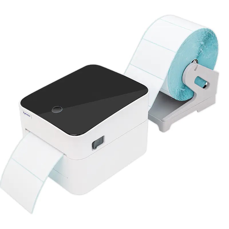 Máy in tem nhãn mã vạch Xprinter XP-421B – In tem 4 inch tốc độ cao, chuyên nghiệp cho bán lẻ và vận chuyển