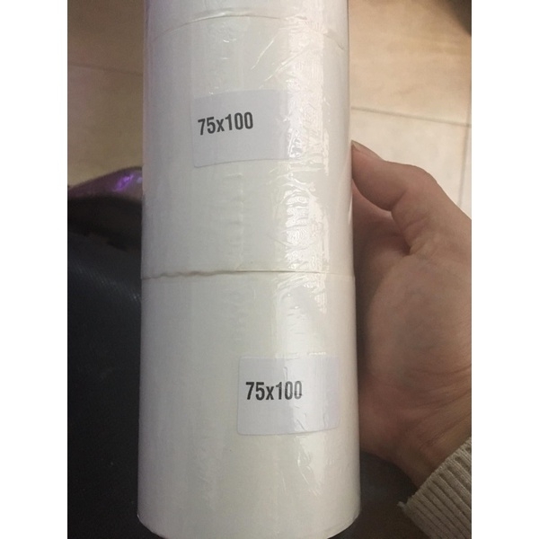 Giấy In Nhiệt Khổ A7 ( 75x100mm ) , In Đơn hàng Sàn Thương Mại Điện Tử 75x100mm Siêu Tiết Kiệm.
