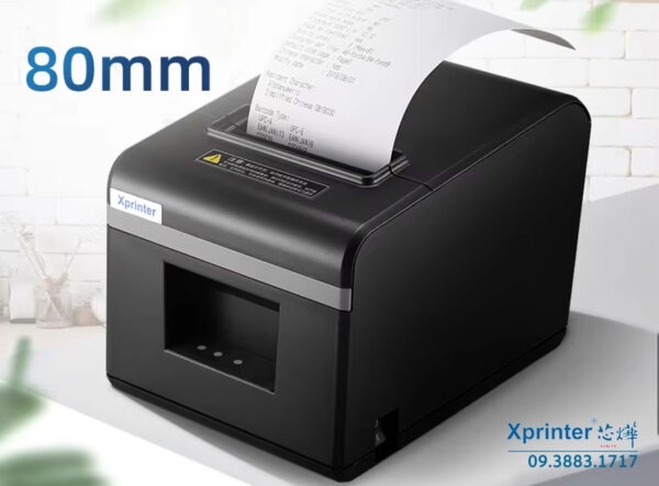Máy in hóa đơn Xprinter XP-N160 WiFi – Máy in bill nhiệt K80 kết nối không dây, tốc độ cao cho cửa hàng và hệ thống PO