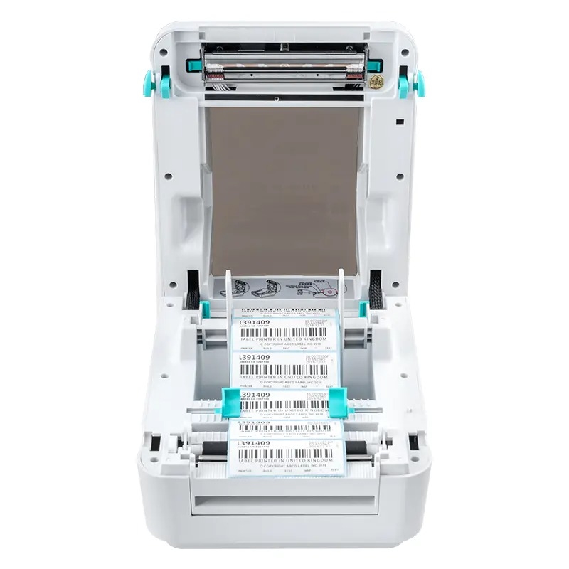 Máy in tem nhãn Xprinter XP-470B – Máy in mã vạch 4 inch tốc độ cao, tự động căn chỉnh giấy