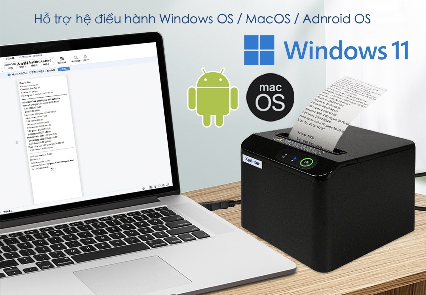 Máy In Hóa Đơn Nhiệt Xprinter XP-T80Q