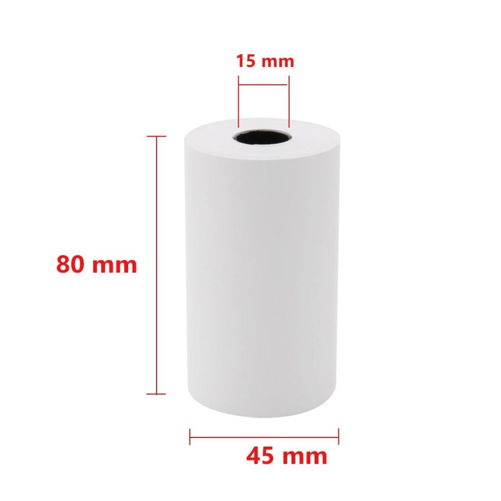 Giấy in hoá đơn K8045 MUJI Giấy in nhiệt, Giấy in bill K80x45 MUJI