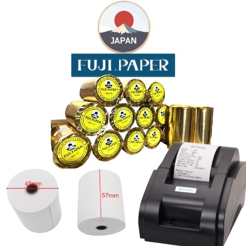 Giấy in hoá đơn K8045 MUJI Giấy in nhiệt, Giấy in bill K80x45 MUJI