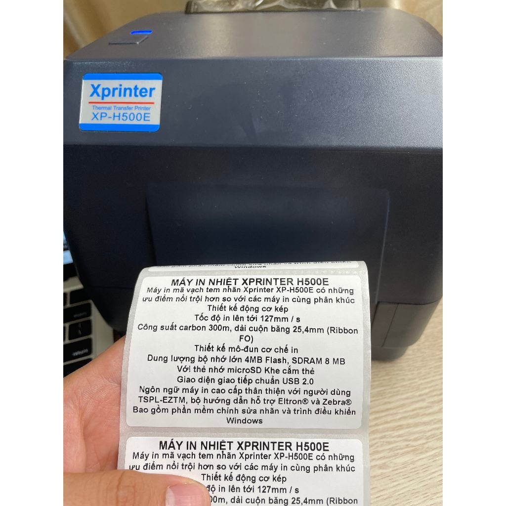 Máy In Mã Vạch XPRINTER XP-H500E, ĐỘ PHÂN GIẢI 300DPI