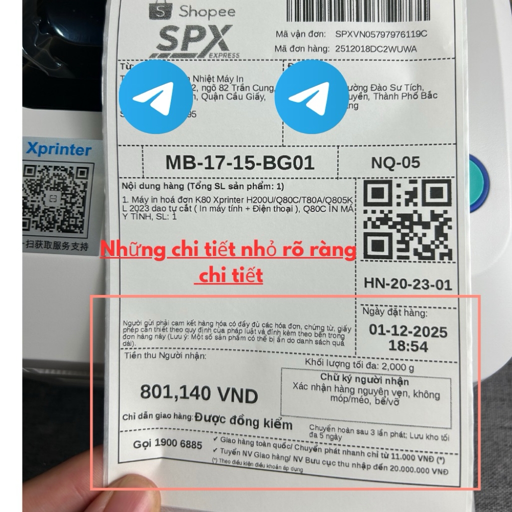 Máy In Tem Nhãn Nhiệt Xprinter XP-470E 300dpi: Giải pháp in ấn chuyên nghiệp, sắc nét