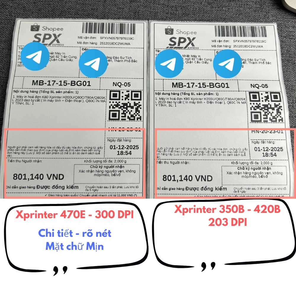 Máy In Tem Nhãn Nhiệt Xprinter XP-470E 300dpi: Giải pháp in ấn chuyên nghiệp, sắc nét