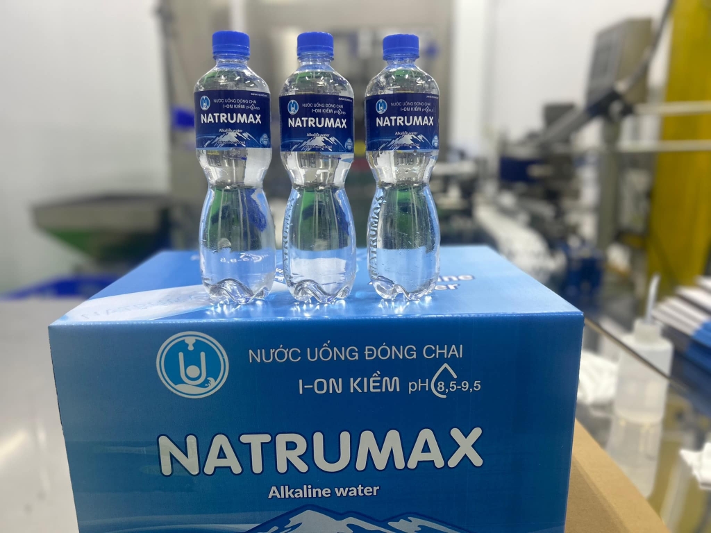 Nước Kiềm Natrumax I-on kiềm 8.5-9.5 550ml