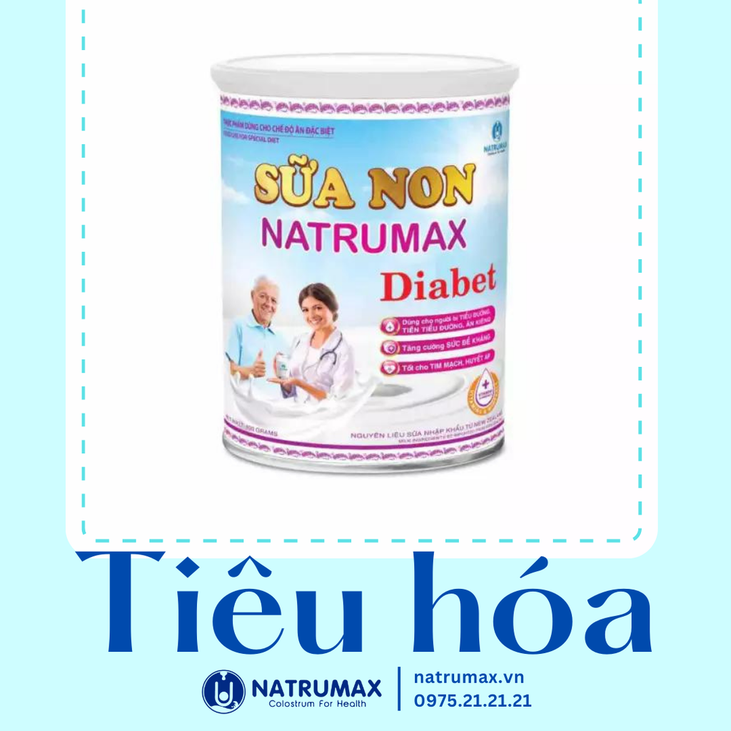 Sữa non Tiêu hóa Natrumax Diabet Colostrum