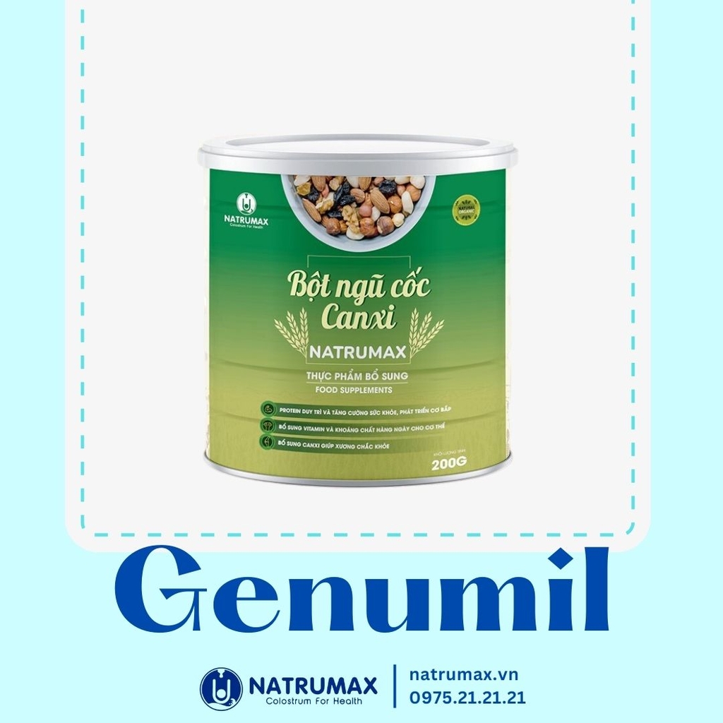 Bột ngũ cốc Canxi Natrumax