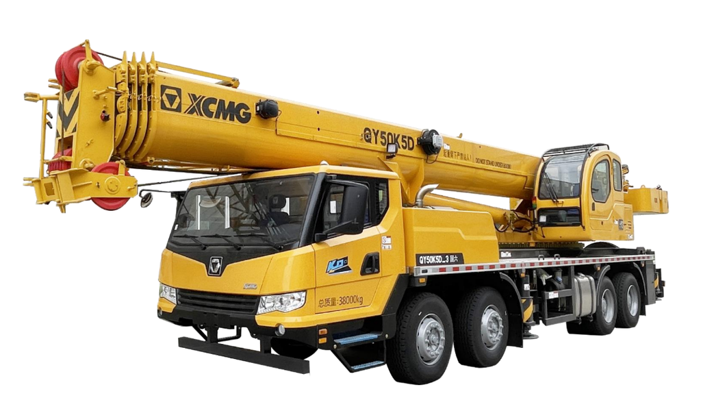 XE CẨU BÁNH LỐP 50 TẤN XCMG QY50K5D-3 – MỚI 100% - Nhập Khẩu Trung Quốc