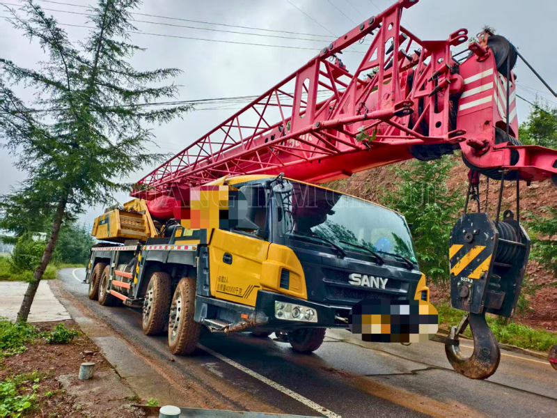 Cẩu Bánh Lốp SANY STC500S - 50 tấn - Đời 2017 - Nhập khẩu Trung Quốc