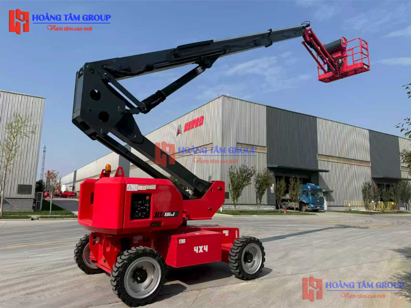 Xe Nâng Người Khớp Gập Điện Hered HT16JE - 18,2m