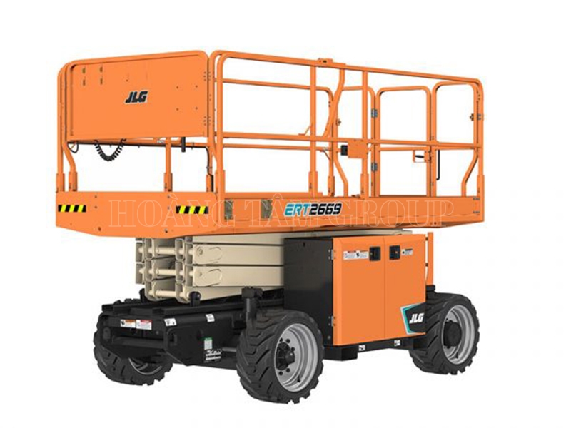 Cho thuê xe nâng người cắt kéo JLG ERT2669 - Chiều cao làm việc 10m
