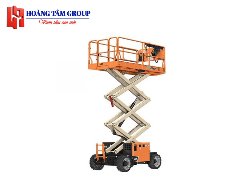 Cho thuê xe nâng người cắt kéo JLG ERT2669 - Chiều cao làm việc 10m