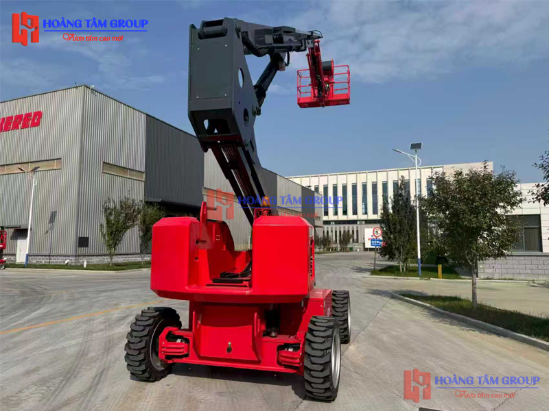 Xe Nâng Người Khớp Gập Điện Hered HT16JE - 18,2m