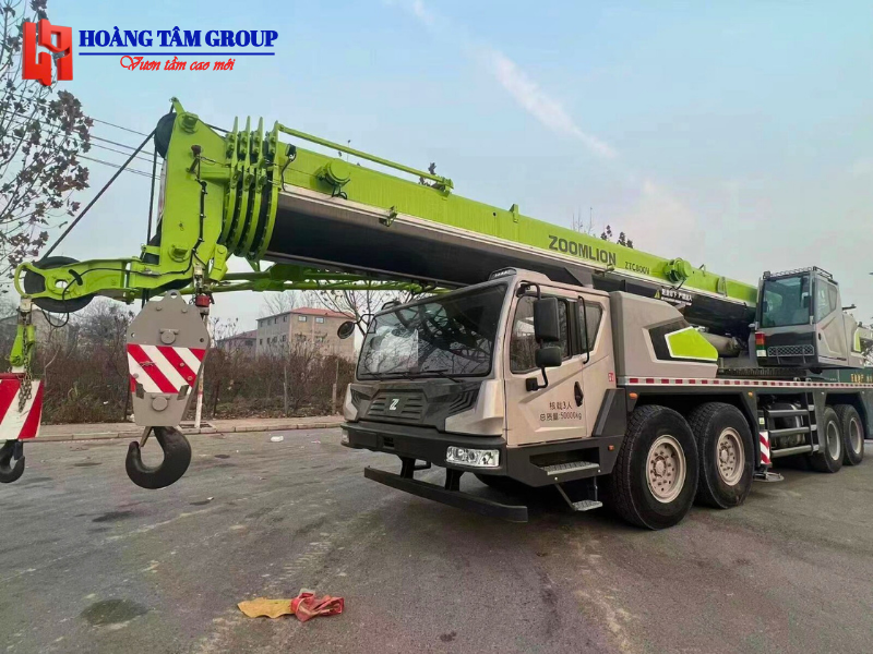 Cẩu Bánh Lốp Zoomlion ZTC800V552 - 80 Tấn - Đời 2018 - Nhập khẩu Trung Quốc