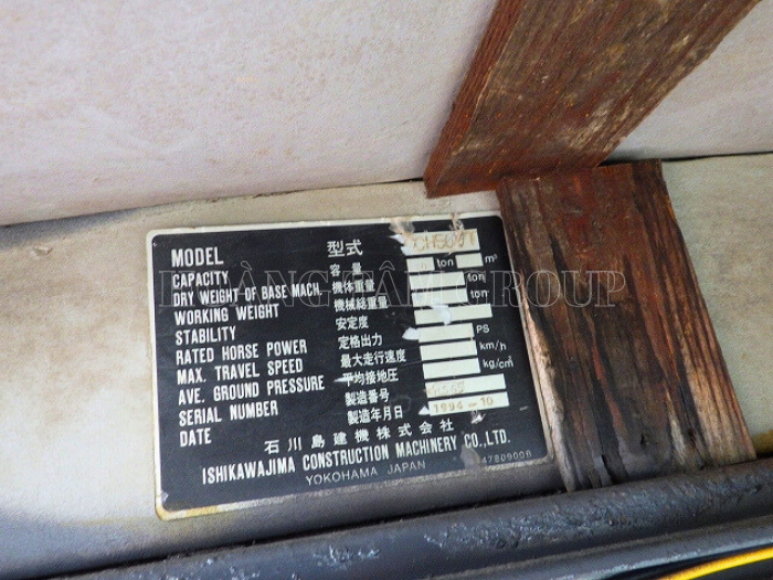 Cẩu Bánh Xích IHI CCH500T - 50 Tấn - Đời 1994 - Nhập khẩu Nhật Bản