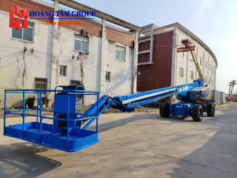 Xe Nâng Người Boom Lift Genie S-105 - Chiều Cao Làm Việc 34m - Đời 2016