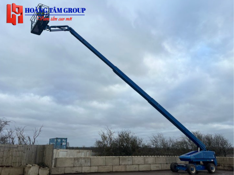 Xe Nâng Người Boom Lift Snorkel SB85 - Chiều cao làm việc 28m - Đời 2008