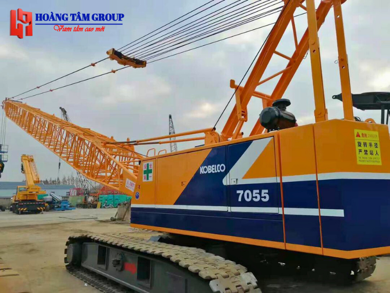 Cẩu Bánh Xích Kobelco 7055 - 55 TẤN - Đời 2014 - Nhập khẩu Nhật bản