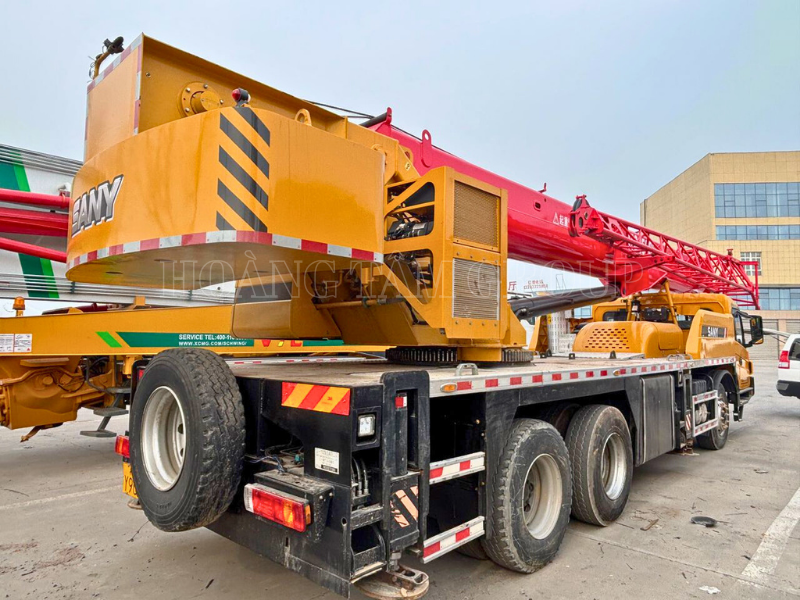 Cẩu Bánh Lốp SANY STC250C5 - 25 Tấn - Đời 2020 - Nhập khẩu Trung Quốc