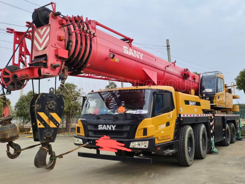 Cẩu Bánh Lốp Sany STC800T6 - 80 tấn - Đời 2020 - Nhập khẩu Trung Quốc