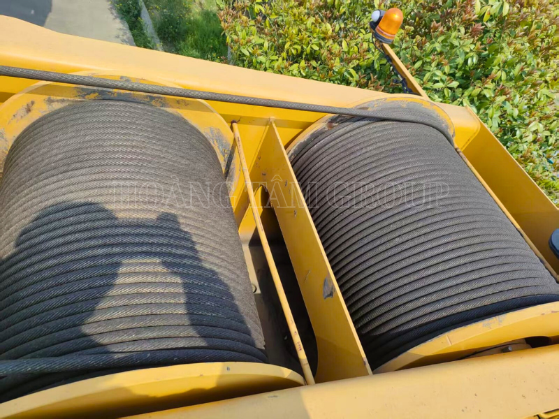 Cẩu Bánh Lốp Sany STC800T6 - 80 tấn - Đời 2020 - Nhập khẩu Trung Quốc