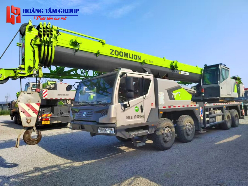 Cẩu Bánh Lốp Zoomlion ZTC350H552 - 35 Tấn - Đời 2022 - Nhập khẩu Trung Quốc