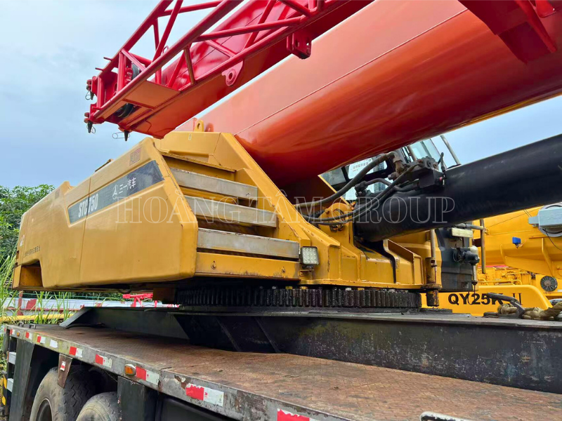 Cẩu Bánh Lốp SANY STC750 – 75 Tấn - Đời 2013 - Nhập khẩu Trung Quốc