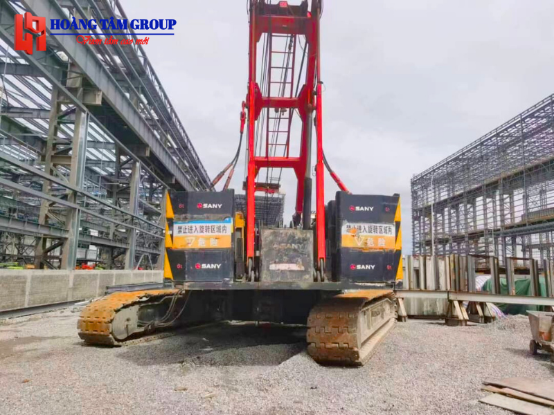 Cẩu Bánh Xích Thủy Lực SANY SCC1000C - 100 Tấn - Đời 2009 - Nhập Khẩu Trung Quốc