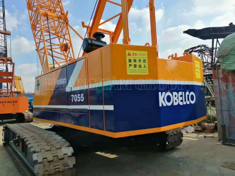 Cẩu Bánh Xích Kobelco - 55 Tấn - Đời 2012 - Nhập khẩu Nhật Bản