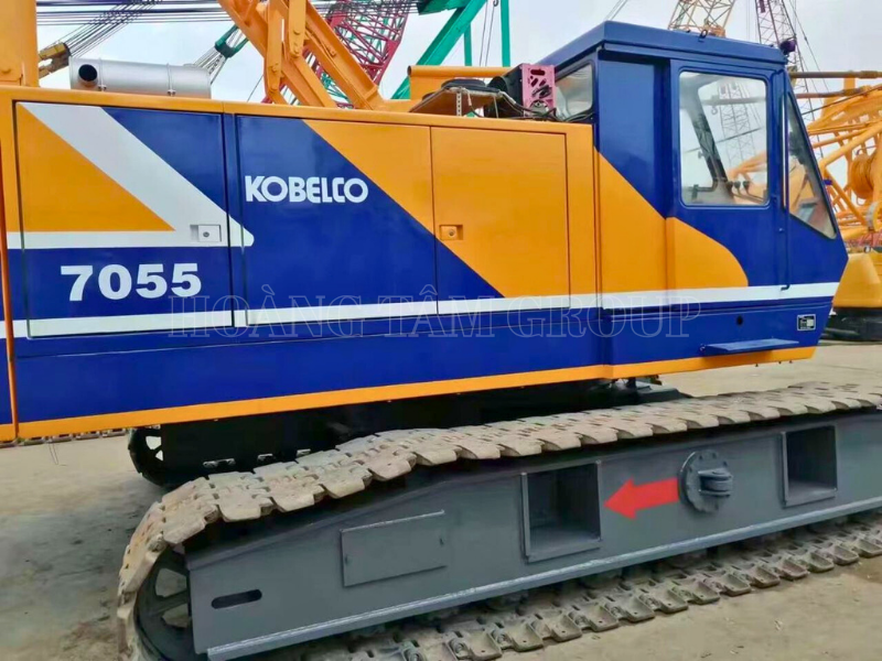 Cẩu Bánh Xích Kobelco - 55 Tấn - Đời 2012 - Nhập khẩu Nhật Bản