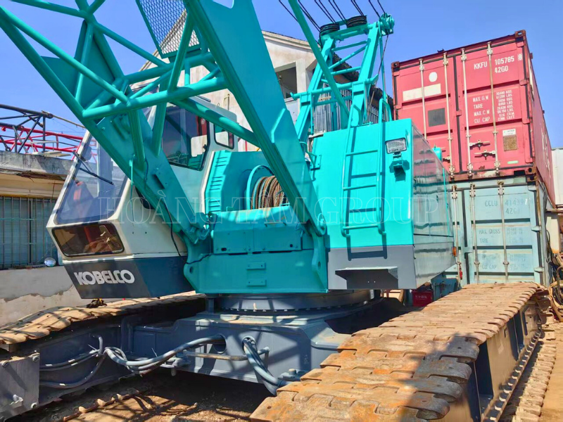 Cẩu Bánh Xích Kobelco - 55 Tấn - Đời 1995 - Nhập khẩu Trung Quốc