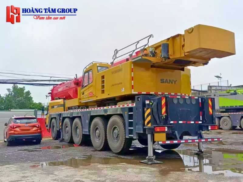 Cẩu Bánh Lốp Sany SYM5556JQZ200C - 200 tấn - Đời 2022 - Nhập khẩu Trung Quốc