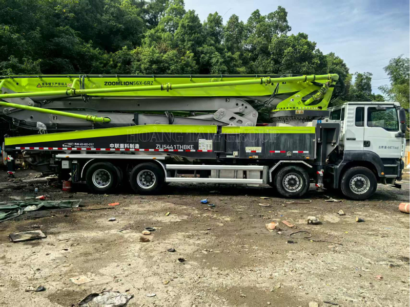 XE BƠM BÊ TÔNG ZOOMLION 56X-6RZ - ĐỜI 2021 - NHẬP KHẨU TRUNG QUỐC