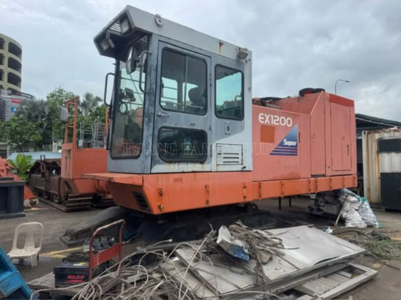 Máy Xúc Đào Bánh Xích Siêu Trọng Hitachi EX1200