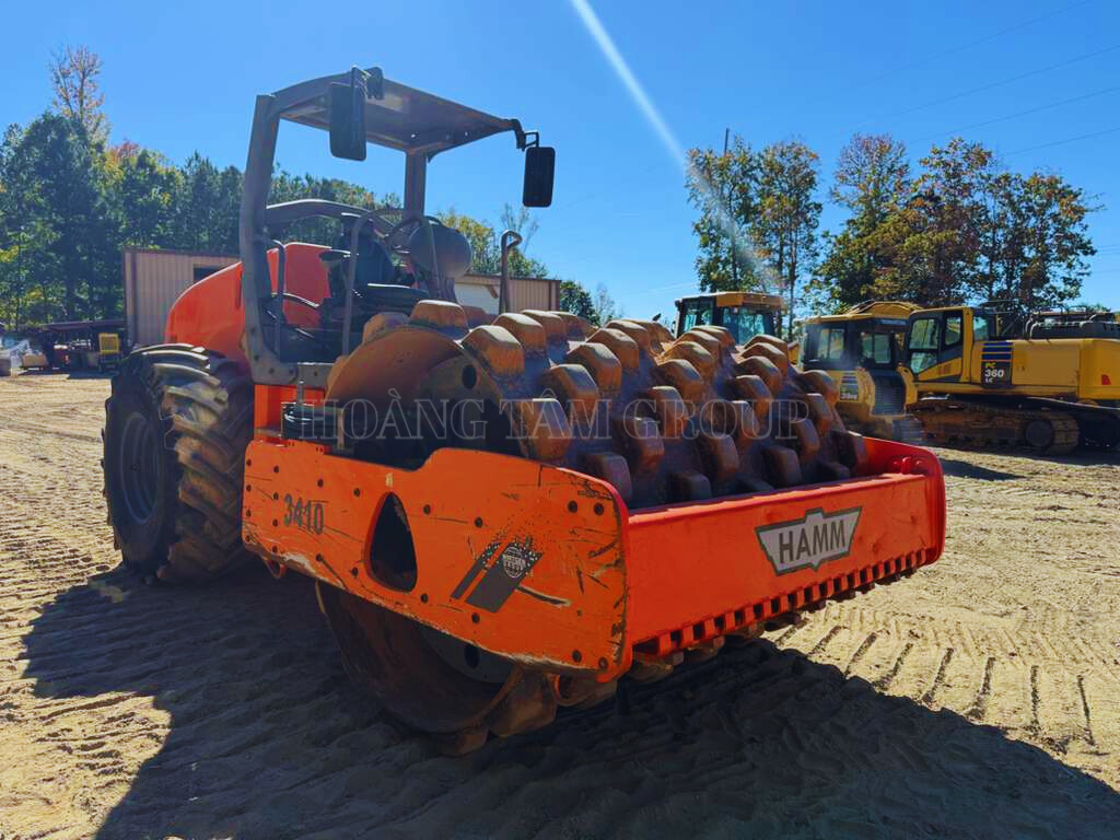 XE LU RUNG 1 BÁNH THÉP HAMM 3410P - ĐỜI 2013 - NHẬP KHẨU CHÂU Á