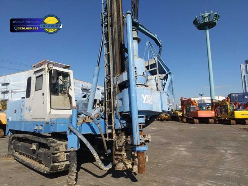 MÁY khoan cọc nhồi NIPPON SHARYO  GI130C-1-109 - Đời 2011 - Nhật Bản