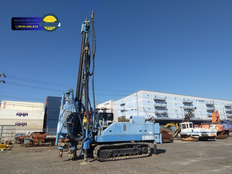 MÁY khoan cọc nhồi NIPPON SHARYO  GI130C-1-109 - Đời 2011 - Nhật Bản
