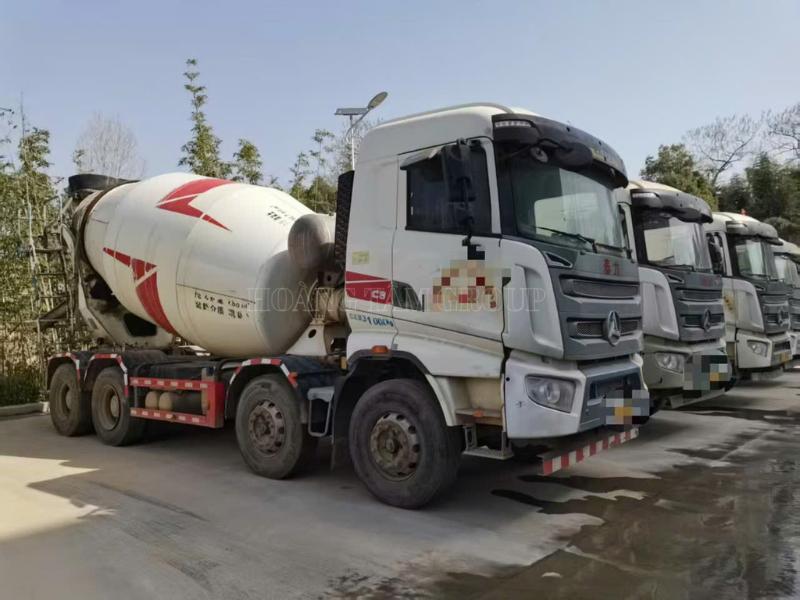 XE TRỘN BÊ TÔNG SANY - ĐỜI 2021 - NHẬP KHẨU TRUNG QUỐC