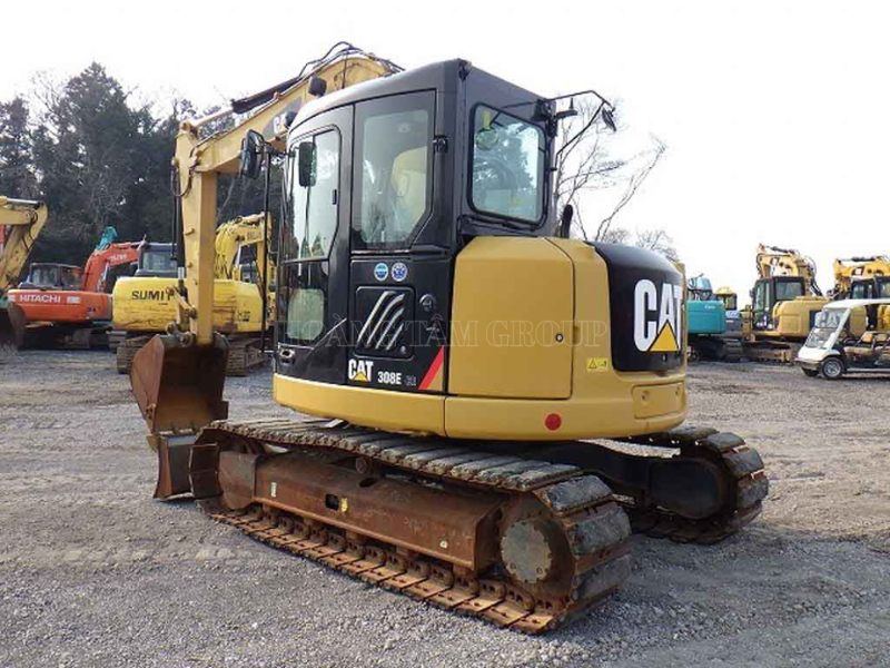 MÁY XÚC ĐÀO BÁNH XÍCH CATERPILLAR 308E CR – HEL00476 – NHẬP KHẨU NHẬT BẢN