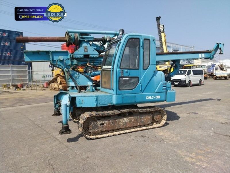 Máy đóng cọc Nippon Sharyo DHJ08B - Đời 2002 - Nhật Bản