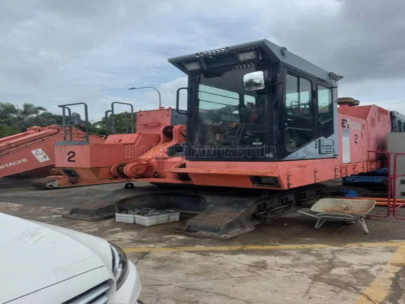 Máy Xúc Đào Bánh Xích Siêu Trọng Hitachi EX1200