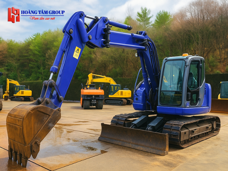 MÁY XÚC BÁNH XÍCH KOMATSU PC128UU-2E0  - ĐỜI 2007 - NHẬP KHẨU NHẬT BẢN