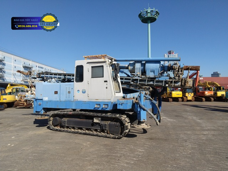 MÁY khoan cọc nhồi NIPPON SHARYO  GI130C-1-109 - Đời 2011 - Nhật Bản